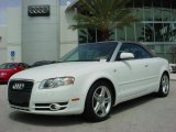 2007 Ibis White Audi A4 2.0T Cabriolet #27168571