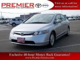 2007 Alabaster Silver Metallic Honda Civic Hybrid Sedan #27168984