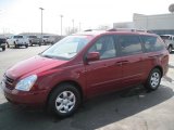 2009 Claret Red Kia Sedona LX #27169446