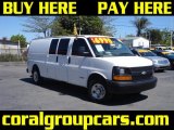 2004 Summit White Chevrolet Express 3500 Extended Commercial Van #27170015