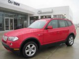 2008 Crimson Red BMW X3 3.0si #27169615