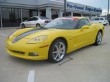 2008 Velocity Yellow Chevrolet Corvette Coupe #27169549