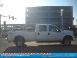 2007 Oxford White Clearcoat Ford F250 Super Duty XLT Crew Cab 4x4 #27235209