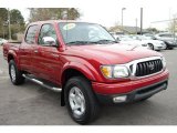 Radiant Red Toyota Tacoma in 2002