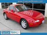 1994 Classic Red Mazda MX-5 Miata Roadster #27234986