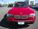 2008 Crimson Red BMW X3 3.0si #27234900