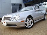 2002 Brilliant Silver Metallic Mercedes-Benz CLK 320 Cabriolet #27235081