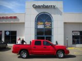 2005 Flame Red Dodge Dakota SLT Quad Cab 4x4 #27235165