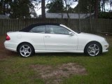 2007 Arctic White Mercedes-Benz CLK 550 Cabriolet #27235438