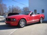 2009 Torch Red Ford Mustang V6 Convertible #27325280
