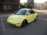 1999 Yellow Volkswagen New Beetle GLS Coupe #27235596