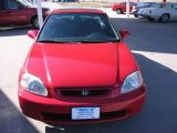 1996 Milano Red Honda Civic EX Coupe #27235756