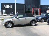 2009 Sparkling Silver Metallic Mini Cooper Convertible #27235482