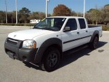 Cloud White Nissan Frontier in 2002