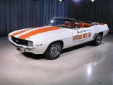 1969 Chevrolet Camaro White/Orange Stripes