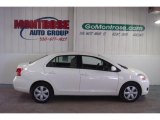 2007 Polar White Toyota Yaris Sedan #27325317