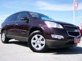 2009 Dark Cherry Metallic Chevrolet Traverse LT #27324700