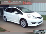 2009 Taffeta White Honda Fit Sport #27235558