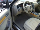 2010 Audi A4 2.0T quattro Sedan Beige Interior