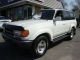 1993 Toyota Land Cruiser White