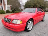 2001 Magma Red Mercedes-Benz SL 500 Roadster #27324911