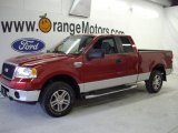2007 Bright Red Ford F150 XLT SuperCab 4x4 #27324929
