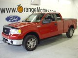 2007 Bright Red Ford F150 XLT SuperCab 4x4 #27324930