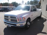 2010 Bright White Dodge Ram 3500 Big Horn Edition Crew Cab Dually #27324966