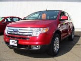 2008 Redfire Metallic Ford Edge Limited AWD #27324983
