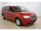 2009 Inferno Red Crystal Pearl Chrysler Town & Country LX #27325244