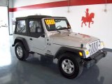 2005 Bright Silver Metallic Jeep Wrangler X 4x4 #27413686