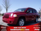 2010 Inferno Red Crystal Pearl Jeep Compass Sport #27413819