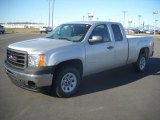 2010 Pure Silver Metallic GMC Sierra 1500 Extended Cab #27449439