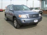 2007 Bluestone Metallic Toyota Highlander V6 4WD #27449663