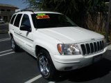 2002 Stone White Jeep Grand Cherokee Limited 4x4 #27449677