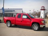 2010 Fire Red GMC Sierra 1500 SLE Extended Cab 4x4 #27449722