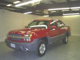 2002 Victory Red Chevrolet Avalanche 4WD #27499376