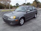 2005 Stormy Gray Hyundai Accent GLS Coupe #27499416