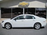 2010 Summit White Chevrolet Malibu LS Sedan #27544785