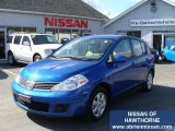 2009 Blue Metallic Nissan Versa 1.8 SL Hatchback #27544793