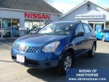 2009 Indigo Blue Nissan Rogue S AWD #27544794