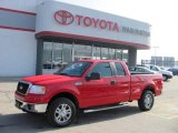 2006 Bright Red Ford F150 XLT SuperCab 4x4 #27544235