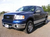 2007 Dark Blue Pearl Metallic Ford F150 XLT SuperCrew 4x4 #27544825