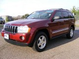 2007 Red Rock Crystal Pearl Jeep Grand Cherokee Limited #27544831