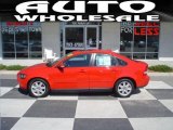 2007 Passion Red Volvo S40 2.4i #27544619