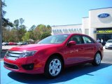 2010 Sangria Red Metallic Ford Fusion SE #27544167