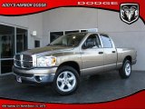 2008 Light Khaki Metallic Dodge Ram 1500 Big Horn Edition Quad Cab #27544025
