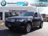 2009 Jet Black BMW X3 xDrive30i #27544044