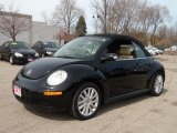 2008 Black Volkswagen New Beetle SE Convertible #27544300