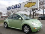 2002 Cyber Green Metallic Volkswagen New Beetle GL Coupe #27544201